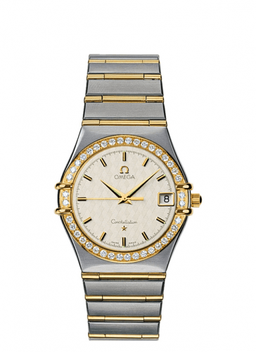 Constellation Quartz 33.5 Stainless Steel / Yellow Gold / Diamond / Silver