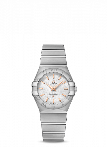 Constellation Quartz 27 Polished Stainless Steel / Silver Silk