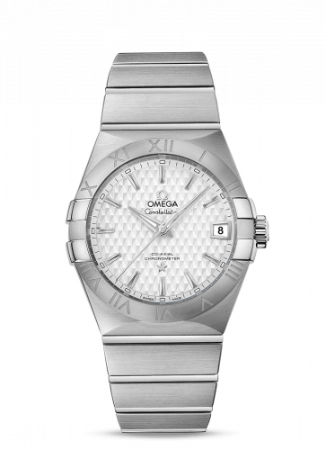 Constellation Co-Axial 38 Stainless Steel / Silver Lozenge