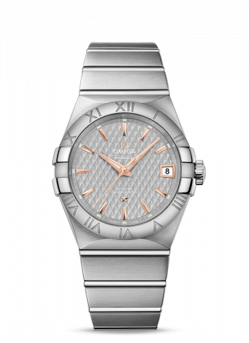Constellation Co-Axial 38 Stainless Steel / Grey Lozenge