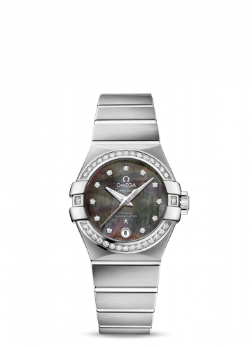 Constellation Co-Axial 27 Brushed Stainless Steel / Diamond / Tahiti MOP