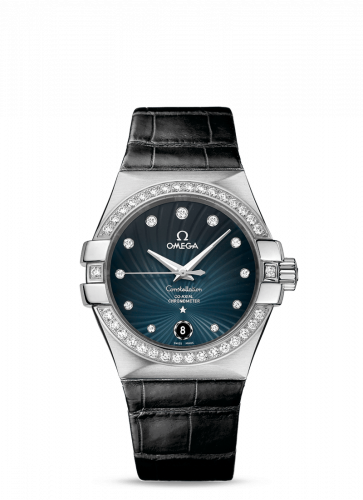 Constellation Co-Axial 35 Stainless Steel / Diamond / Blue Supernova / Alligator