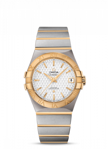 Constellation Co-Axial 35 Stainless Steel / Yellow Gold / Lozenge Silver