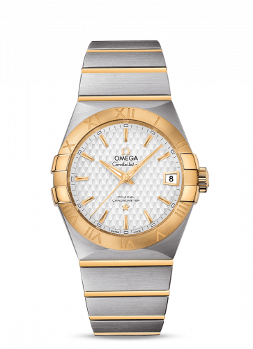 Constellation Co-Axial 38 Stainless Steel / Yellow Gold / Silver Lozenge