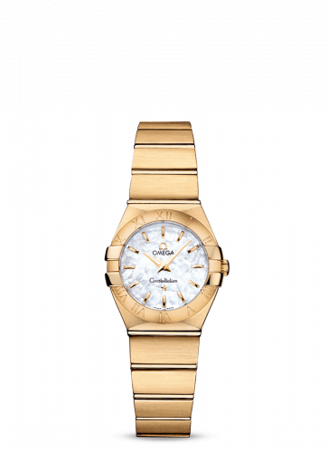 Constellation Quartz 24 Brushed Yellow Gold / MOP