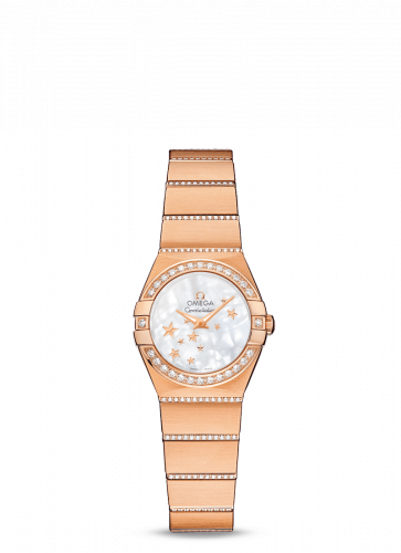 Constellation Quartz 24 Red Gold / Diamond / MOP Star