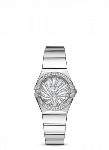 Constellation Quartz 24 Polished White Gold / Diamond / MOP Supernova