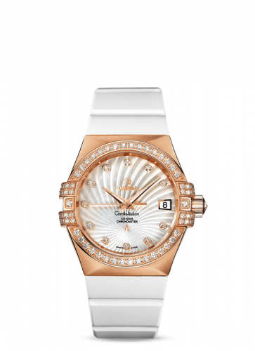 Constellation Co-Axial 35 Red Gold / Diamond / MOP Supernova / Rubber
