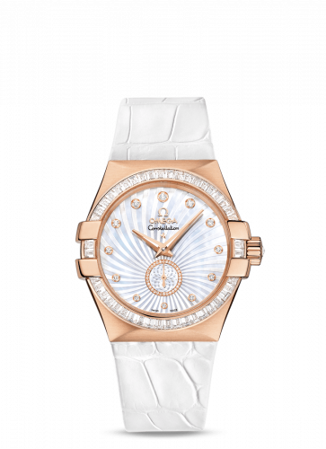 Constellation Co-Axial 35 Small Seconds Red Gold / Diamond / MOP Supernova