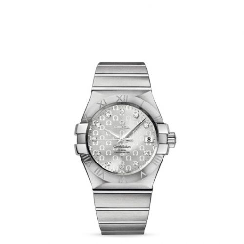 Constellation Co-Axial 35 Stainless Steel / Silver Omega