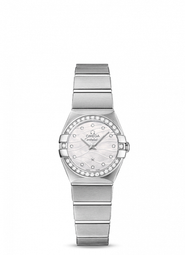 Constellation Quartz 24 Brushed Stainless Steel / Diamond / MOP