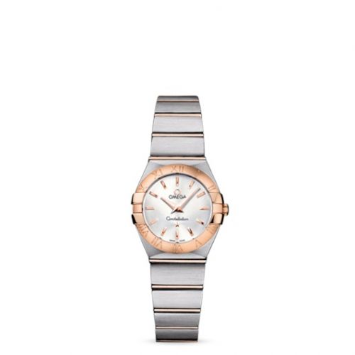 Constellation Quartz 24 Brushed Stainless Steel / Red Gold / Silver