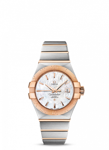 Constellation Co-Axial 31 Stainless Steel / Red Gold / MOP