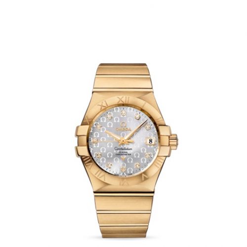 Constellation Co-Axial 35 Yellow Gold / Silver Omega
