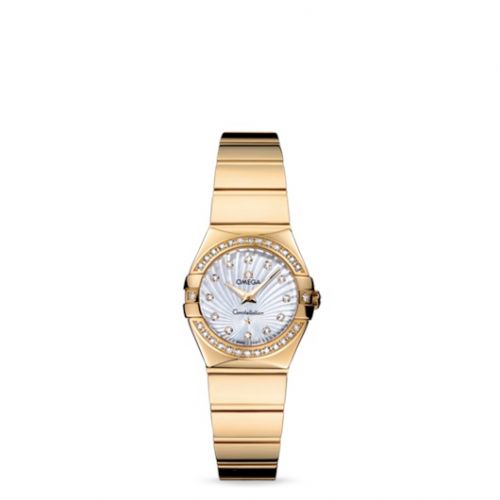 Constellation Quartz 24 Polished Yellow Gold / Diamond / MOP Supernova