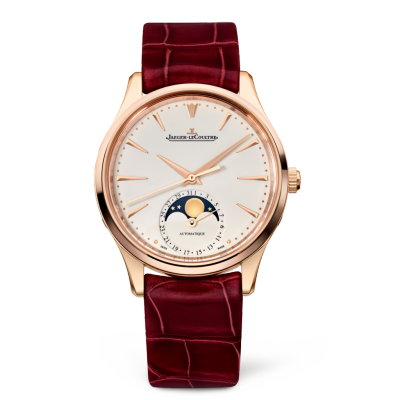 Master Ultra Thin Moon 34 Pink Gold / Eggshell / Alligator