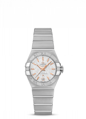Constellation Co-Axial Master Chronometer 27 Stainless Steel / Silver Silk