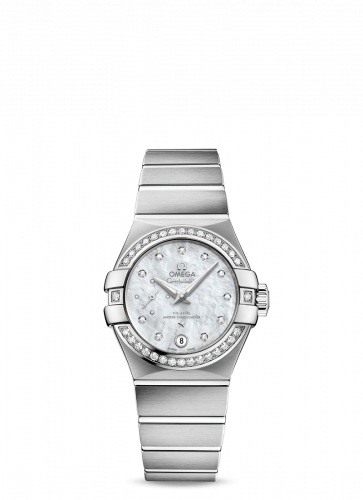 Constellation Co‑Axial Master Chronometer 27 Small Seconds Stainless Steel / Diamond / MOP