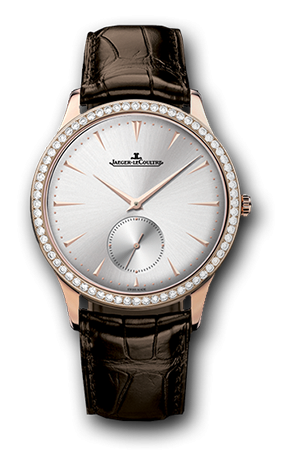 Master Ultra Thin Small Second Pink Gold Diamond