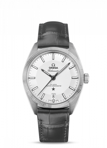 Globemaster Stainless Steel / Silver / Leather