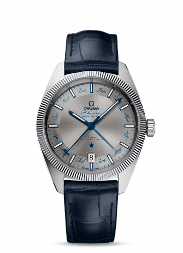 Globemaster Annual Calendar Stainless Steel / Silver