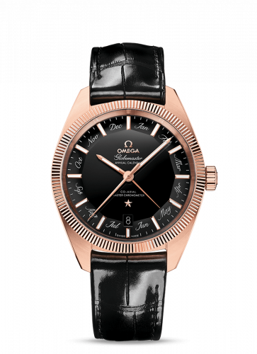 Globemaster Annual Calendar Sedna Gold / Black