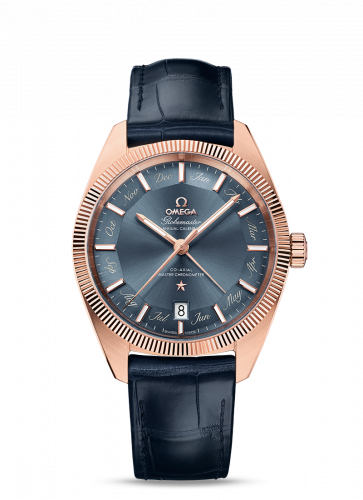 Globemaster Annual Calendar Sedna Gold / Grey
