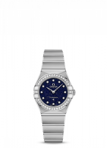 Constellation Manhattan 25 Quartz Stainless Steel / Aventurine / Diamond