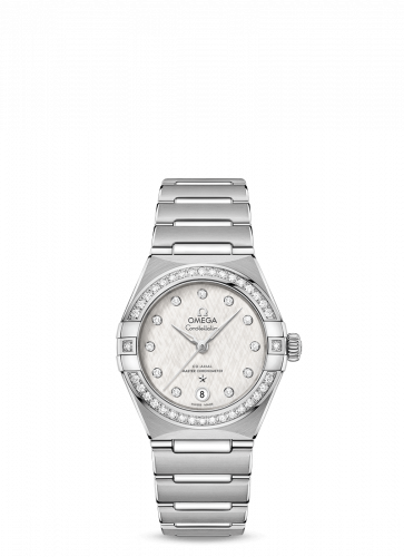 Constellation Manhattan 29 Co-Axial Master Chronometer Stainless Steel / Silk Diamond / Diamond