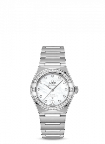 Constellation Manhattan 29 Co-Axial Master Chronometer Stainless Steel / MOP / Diamond