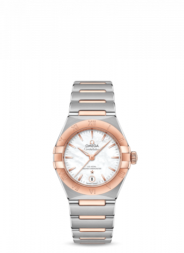 Constellation Manhattan 29 Co-Axial Master Chronometer Stainless Steel / Sedna Gold / MOP