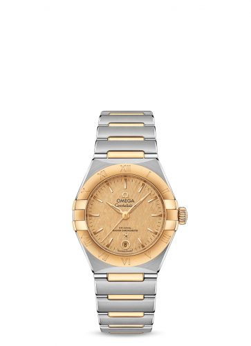 Constellation Manhattan 29 Co-Axial Master Chronometer Stainless Steel / Yellow Gold / Champagne Silk