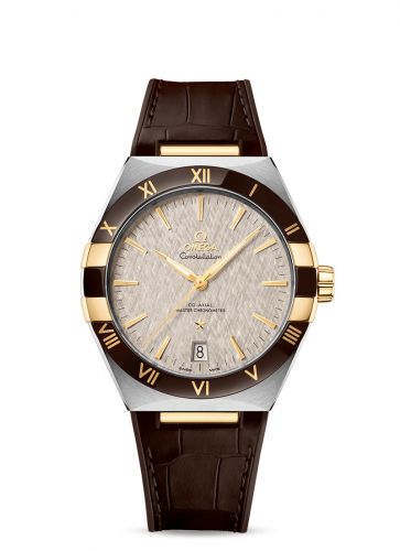 Constellation Master Chronometer 41 Stainless Steel / Yellow Gold / Ceramic / Grey