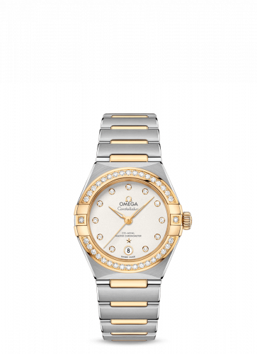 Constellation Manhattan 29 Co-Axial Master Chronometer Stainless Steel / Yellow Gold / Silver  Diamond / Diamond