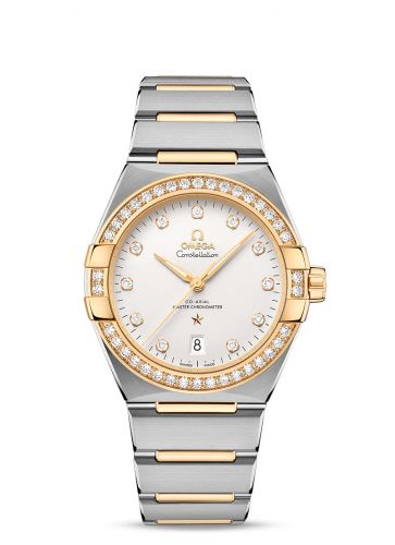Constellation Master Chronometer 39 Stainless Steel / Yellow Gold - Diamond / Silver / Bracelet