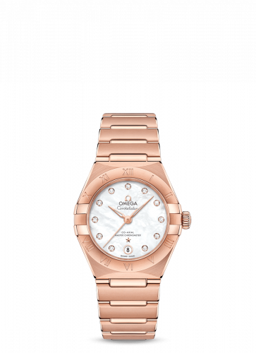 Constellation Manhattan 29 Co-Axial Master Chronometer Sedna Gold / MOP
