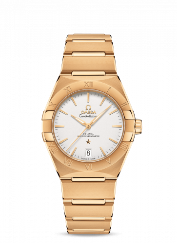 Constellation Master Chronometer 36 Yellow Gold / Silver / Bracelet
