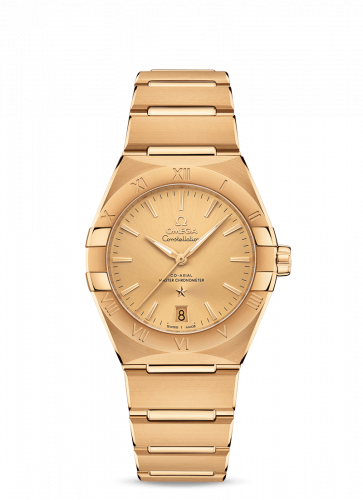 Constellation Master Chronometer 36 Yellow Gold / Champagne / Bracelet