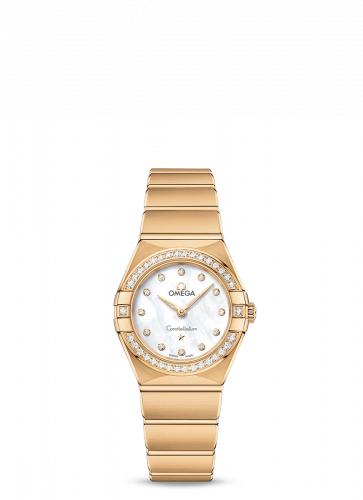 Constellation Manhattan 25 Quartz Yellow Gold / MOP / Diamond