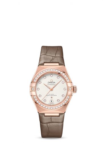 Constellation Manhattan 29 Co-Axial Master Chronometer Sedna Gold / Diamond / Silver - Diamond