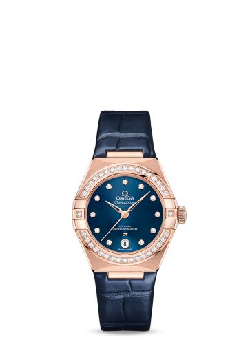 Constellation Manhattan 29 Co-Axial Master Chronometer Sedna Gold / Diamond / Blue - Diamond