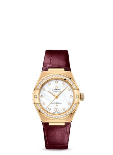 Constellation Manhattan 29 Co-Axial Master Chronometer Yellow Gold / Diamond / MOP