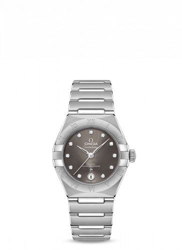 Constellation Manhattan 29 Co-Axial Master Chronometer Stainless Steel / Grey - Diamond