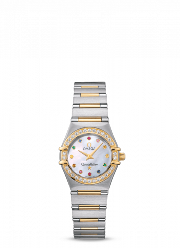 Constellation Quartz 25.5 '95 Stainless Steel / Yellow Gold / Diamond / MOP Iris