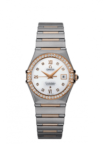 Constellation Automatic 27.5 Stainless Steel / Red Gold / Diamond / MOP