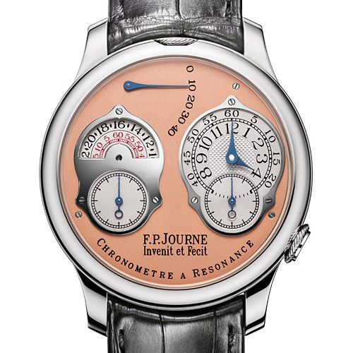 Souveraine Chronomètre à Résonance 40 Platinum / Pink