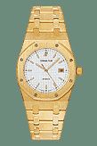 Royal Oak 15000 Date Yellow Gold / White