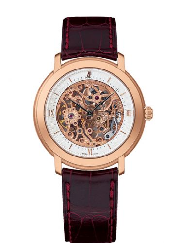 Jules Audemars Skeleton Hand-Wound Pink Gold / Silver d'Occasion