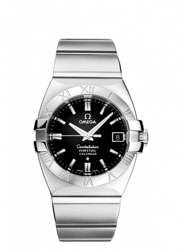 Constellation Quartz 35 Perpetual Calendar Stainless Steel / Black