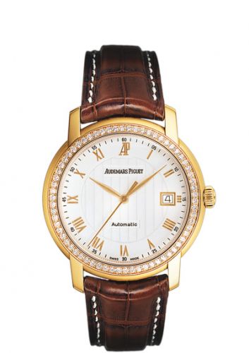 Jules Audemars Selfwinding Pink Gold / Diamond / White d'Occasion